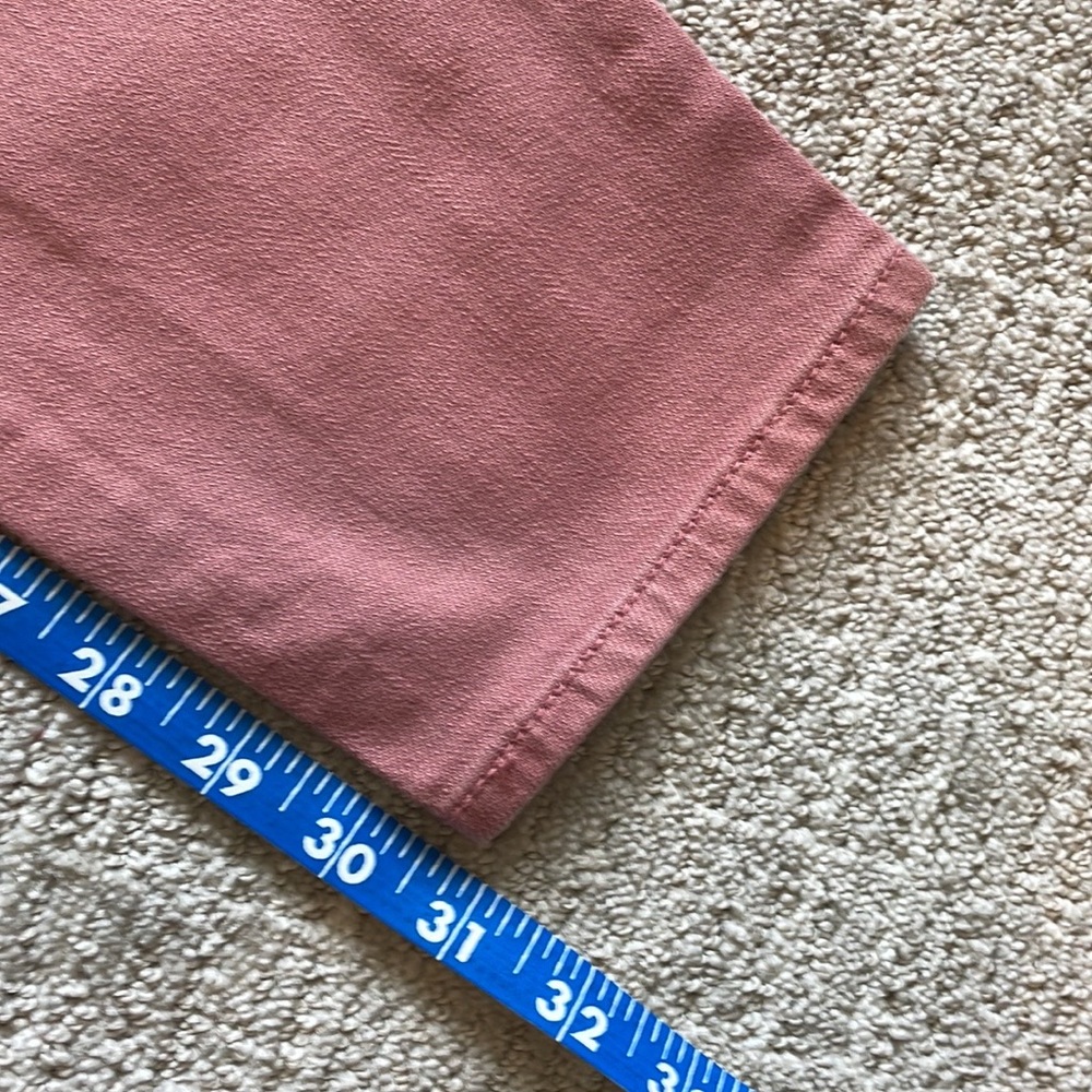 American Eagle Pink Skinny Jeans, Faded Wash, Pink Jeans, Stretch, size 4 - Picture 7 of 8